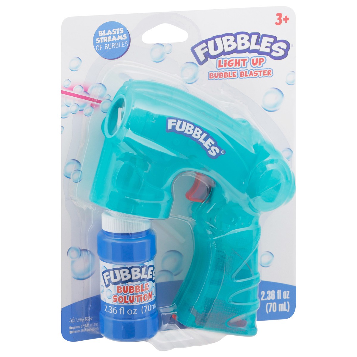slide 4 of 9, Fubbles Light Up Bubble Blaster 2.36 fl oz, 2.36 fl oz