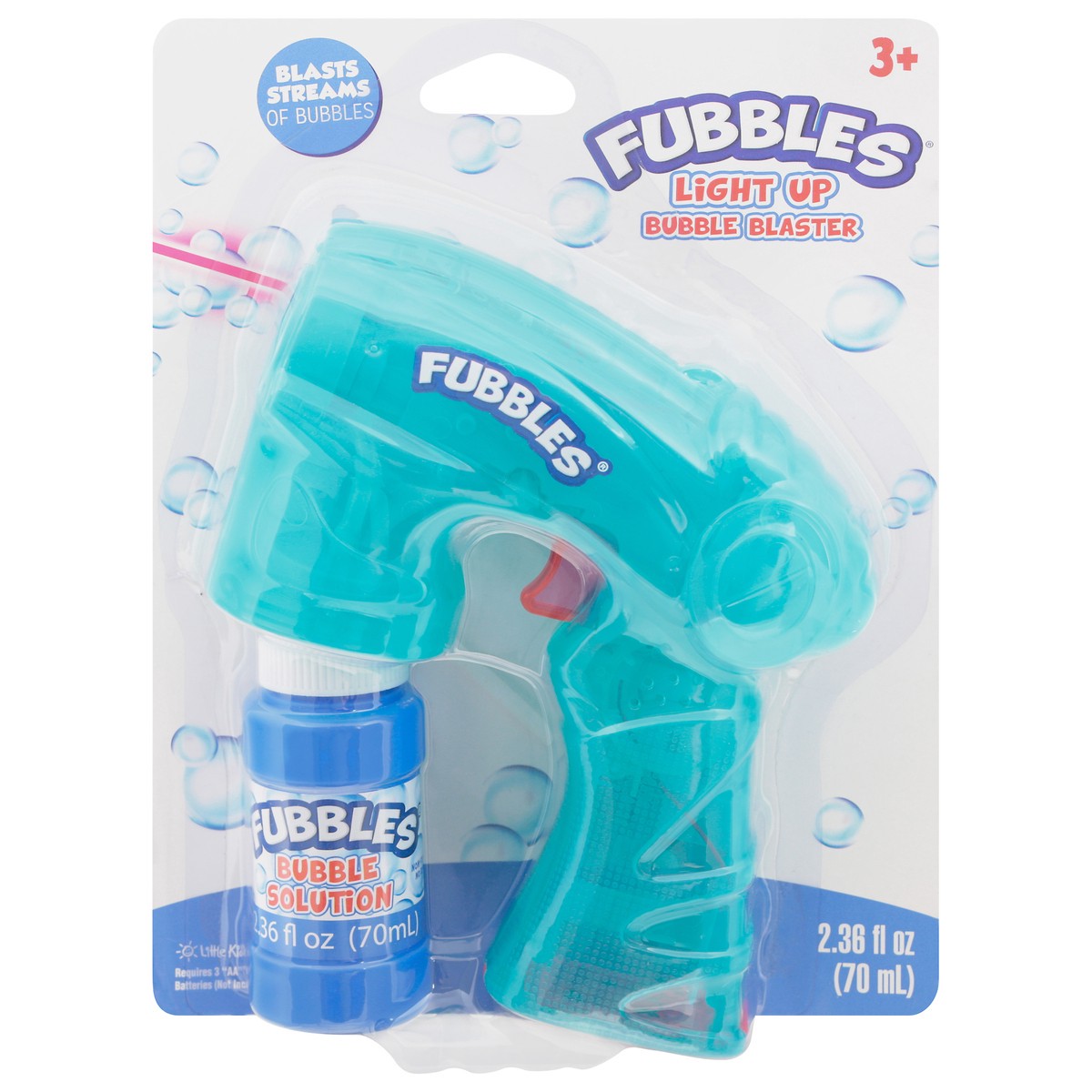 slide 5 of 9, Fubbles Light Up Bubble Blaster 2.36 fl oz, 2.36 fl oz