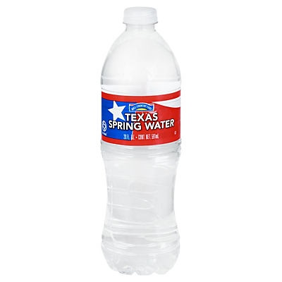 slide 1 of 1, Hill Country Fare Spring Water, 20 oz