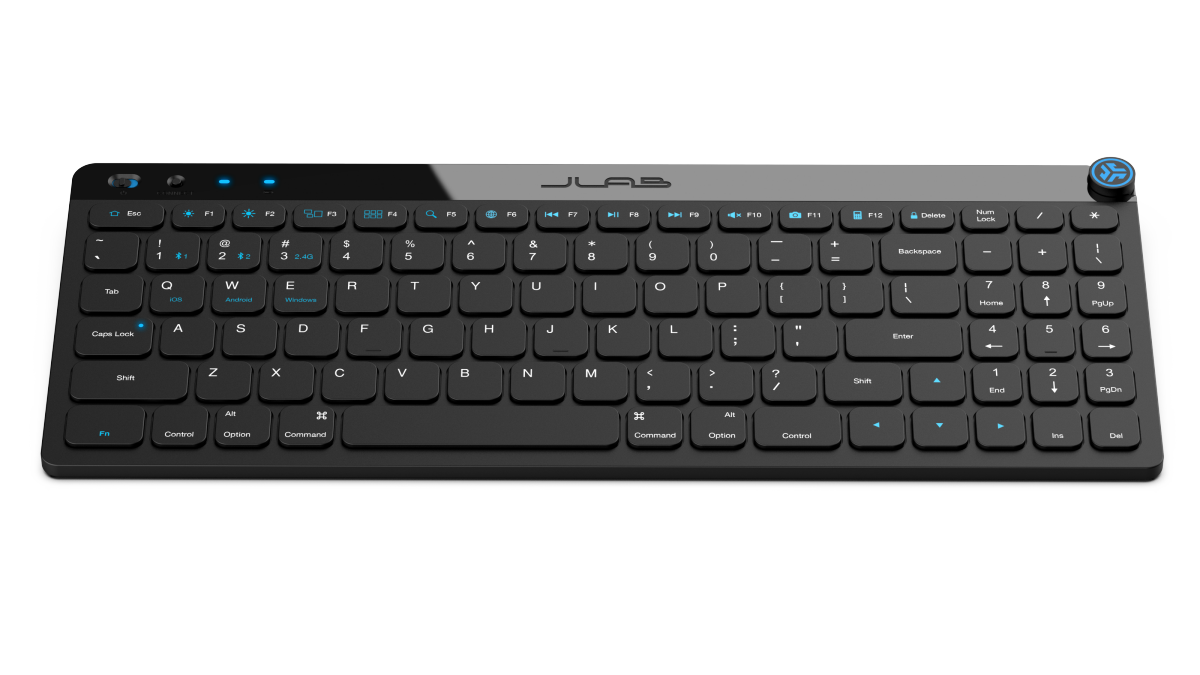 slide 1 of 1, JLab JBuds Keyboard wireless keyboard, 1 ct