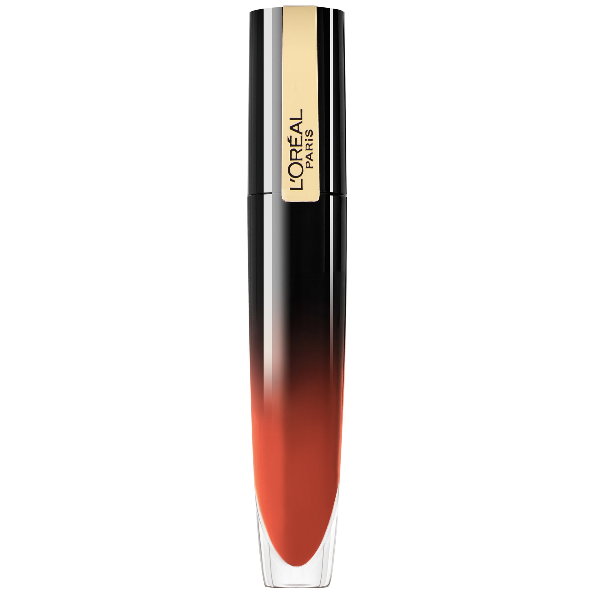 slide 1 of 1, L'Oréal Brilliant Signature Shiny Lip Stain Lipstick, Be Courageous 315, 0.21 fl oz