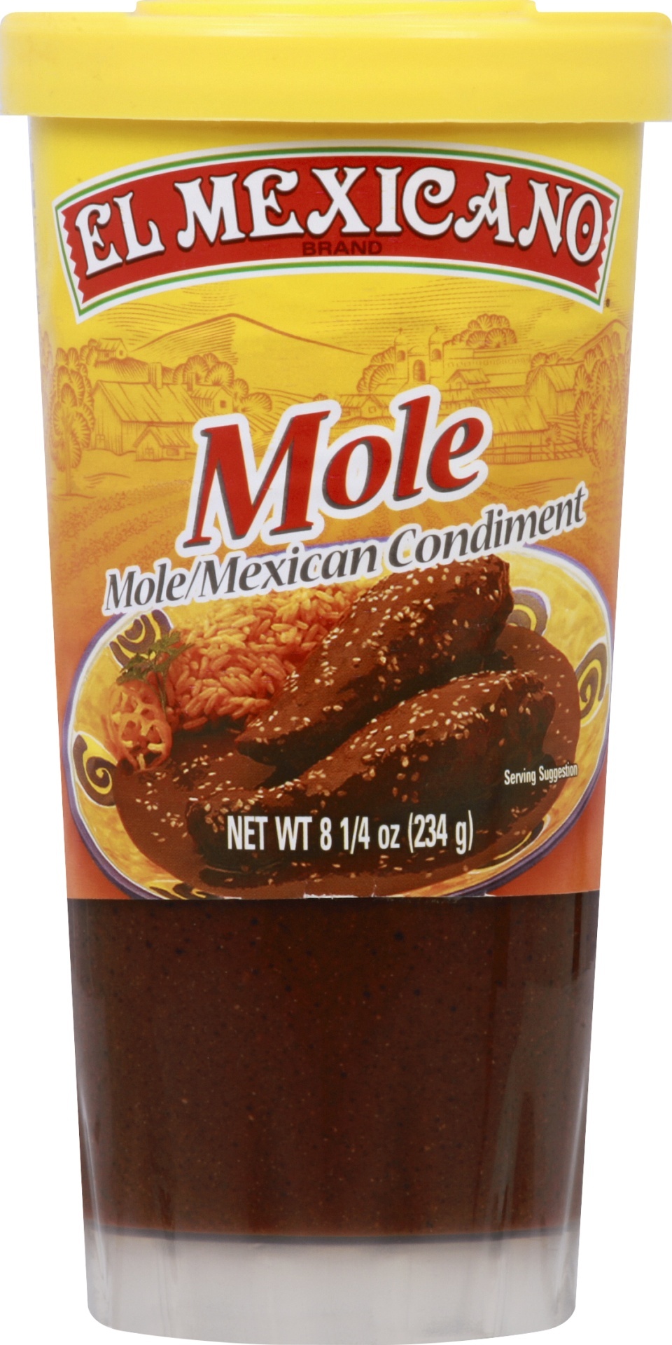 slide 1 of 1, El Mexicano Red Mole Paste, 8.25 oz