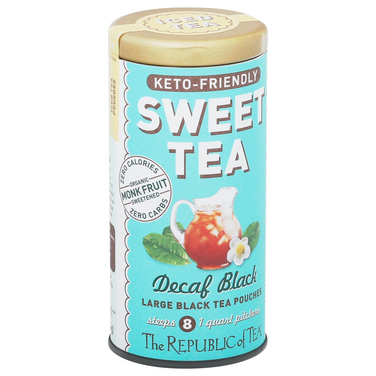 slide 5 of 9, The Republic of Tea Decaf Black Sweet Tea 2.2 oz Canister, 2.2 oz