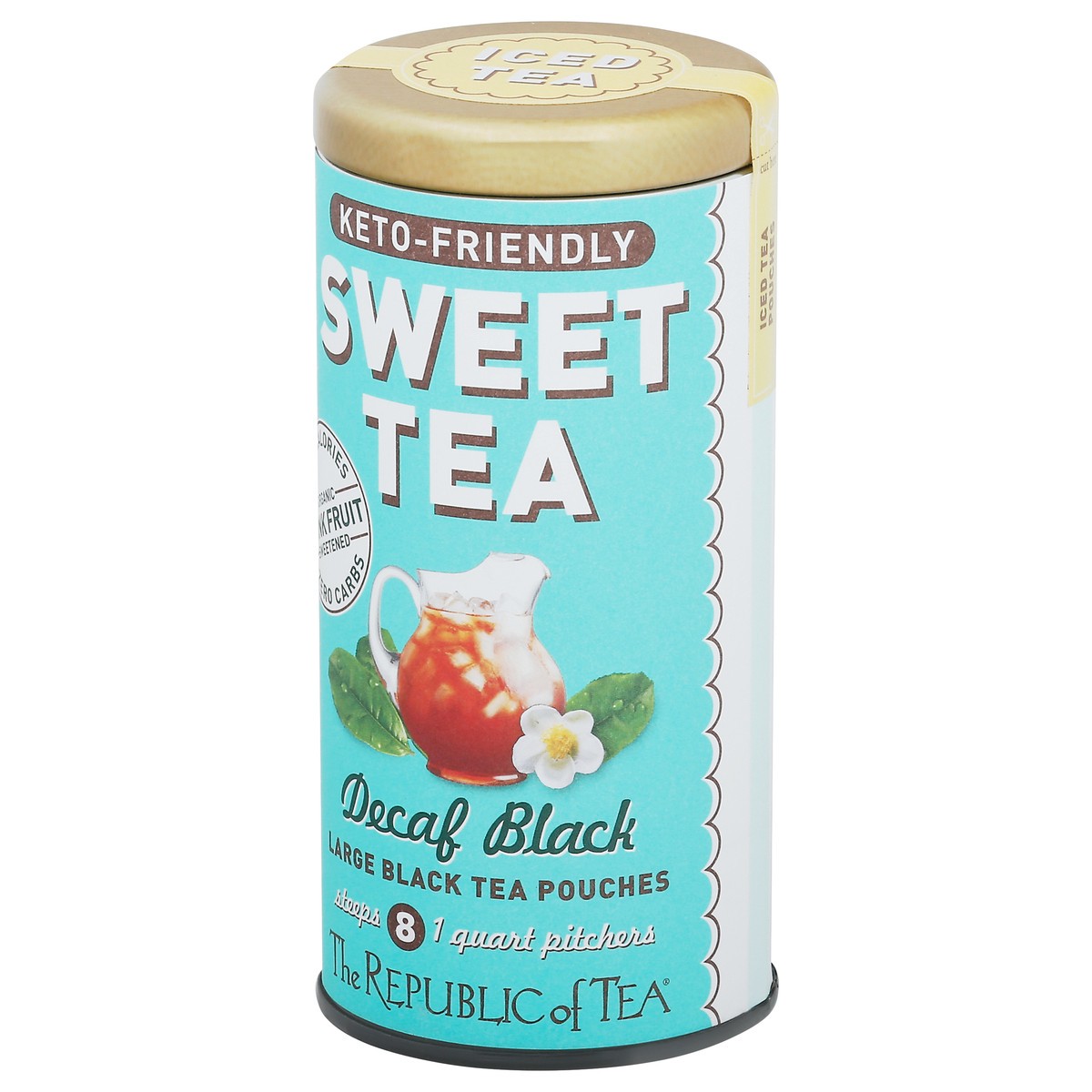 slide 9 of 9, The Republic of Tea Decaf Black Sweet Tea 2.2 oz Canister, 2.2 oz