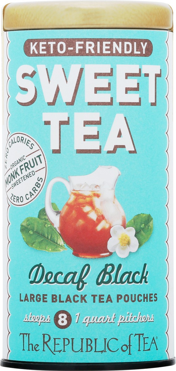 slide 3 of 9, The Republic of Tea Decaf Black Sweet Tea 2.2 oz Canister, 2.2 oz