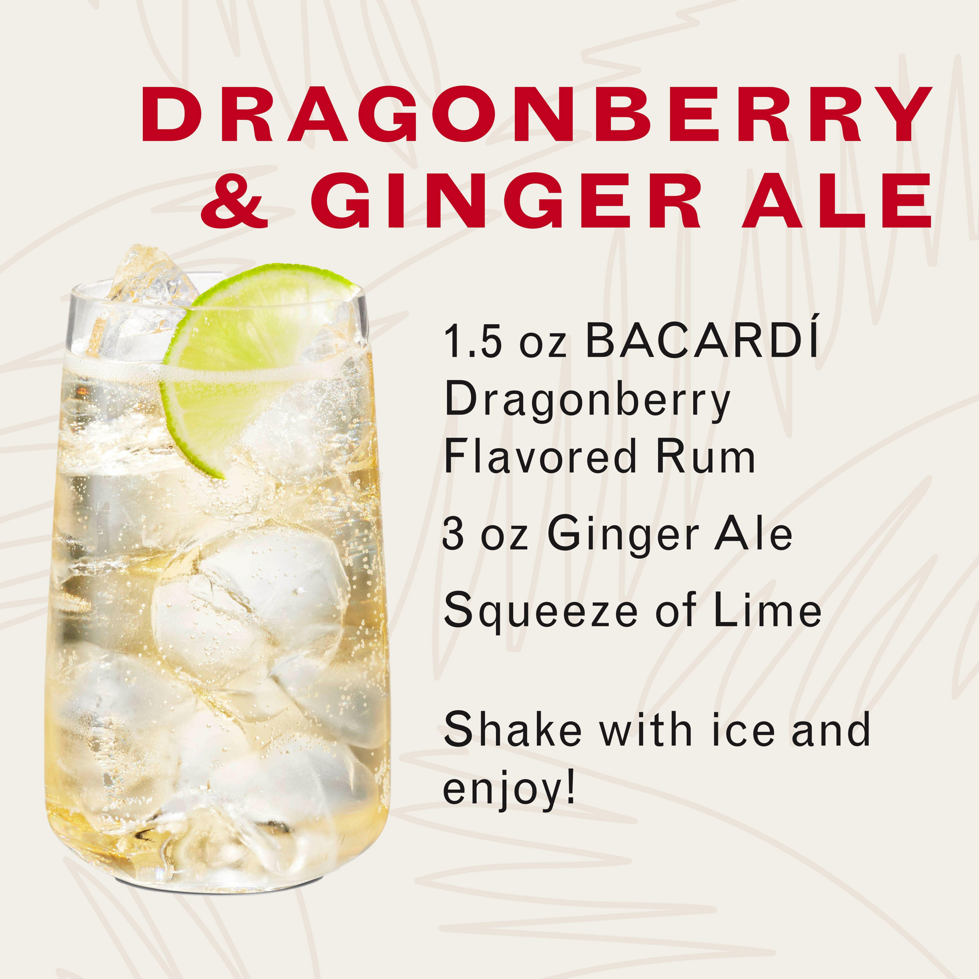 slide 2 of 5, Bacardí Bacardi Dragonberry Rum, Gluten Free 35% 175Cl/1.75L, 1.75 liter