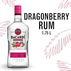 Bacardi Bacardí Bacardi Dragonberry Rum, Gluten Free 35% 175Cl/1.75L