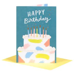 American Greetings Happy Birthday Greeting Card 1 ea