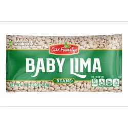 Our Family Vegs Bean Baby Lima