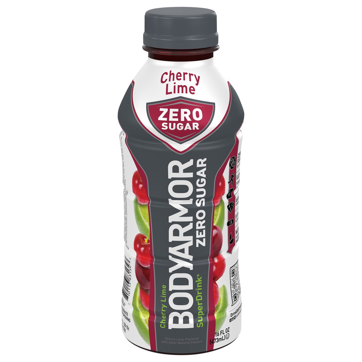 slide 1 of 13, BODYARMOR Zero Sugar Cherry Lime Bottle- 16 fl oz, 16 fl oz