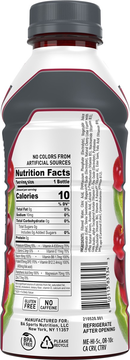 slide 11 of 13, BODYARMOR Zero Sugar Cherry Lime Bottle- 16 fl oz, 16 fl oz