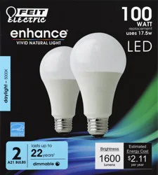 Feit Electric Light Bulbs 2 ea