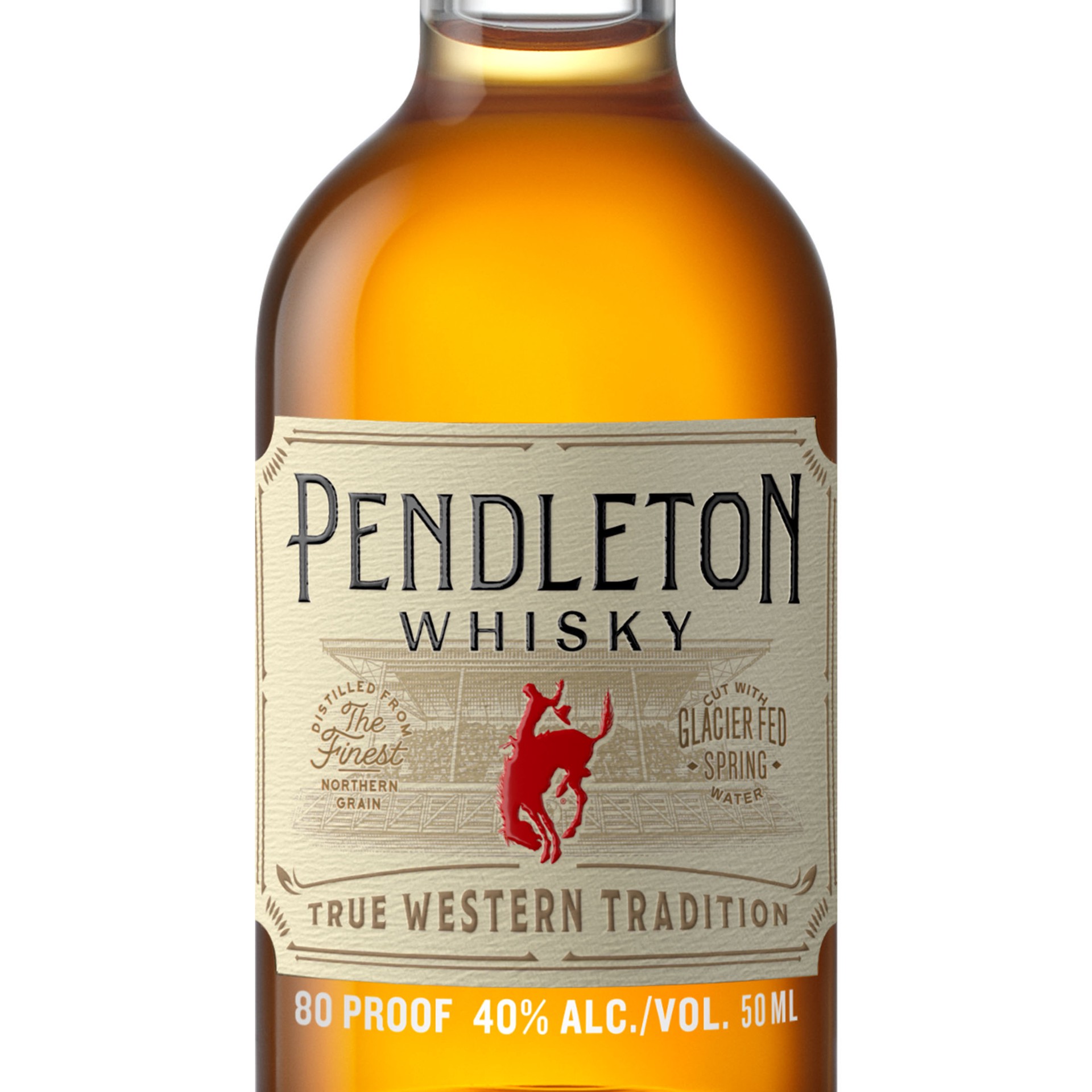 slide 2 of 5, Pendleton Original Canadian Whiskey 80 Proof (50 ml), 1 ct