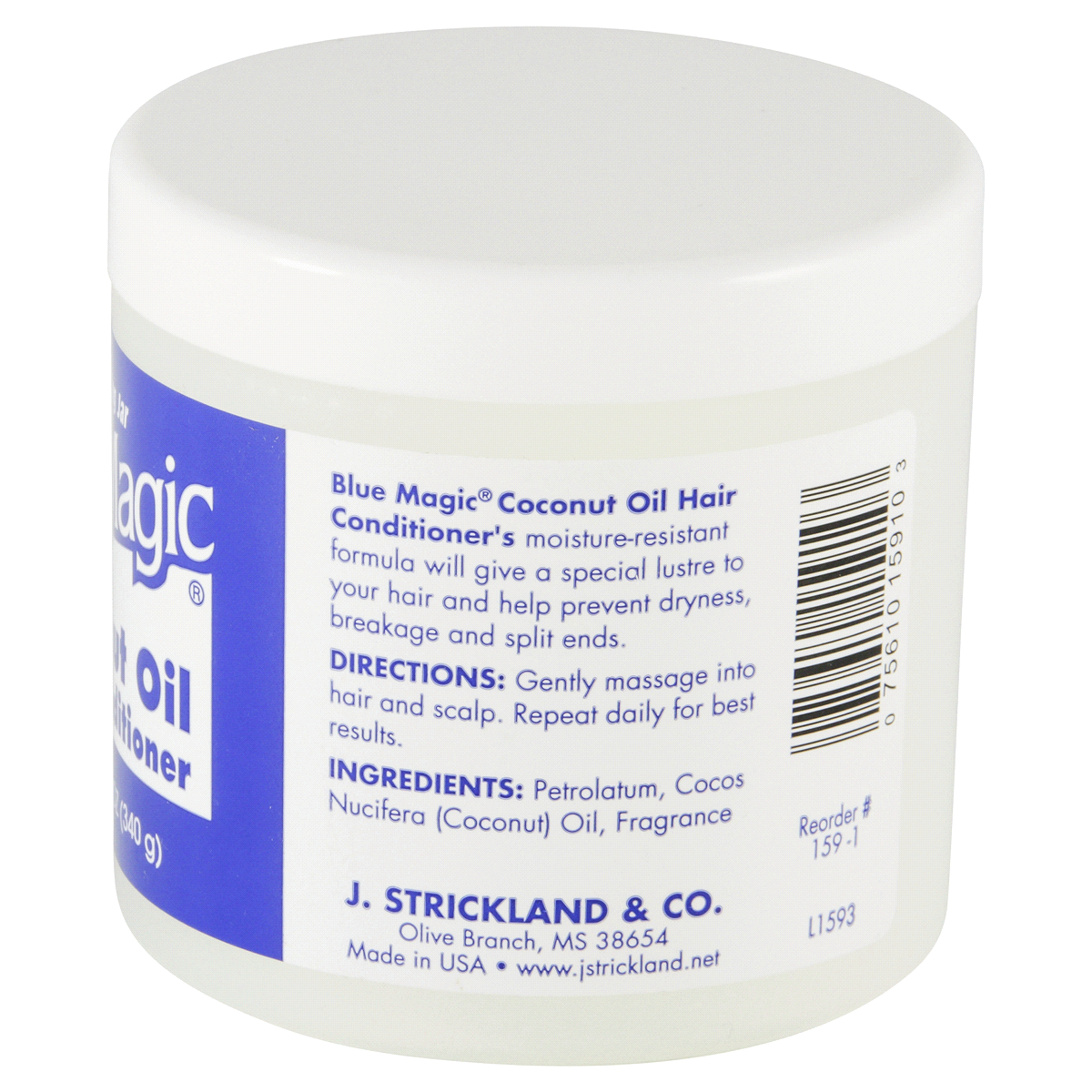 slide 4 of 4, Blue Magic Coconut Oil Hair Conditioner, 12 oz