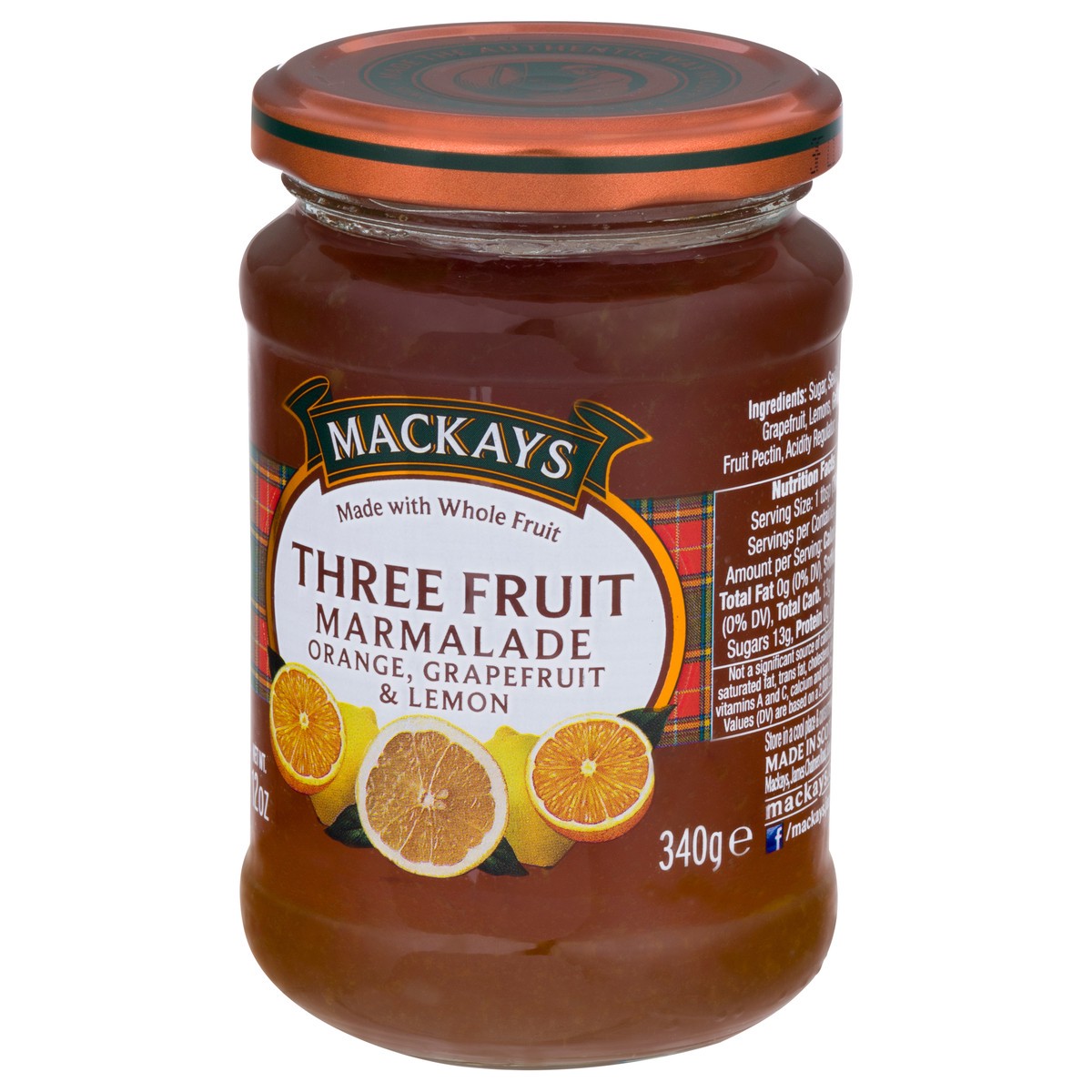 slide 6 of 12, Mackays Three Fruit Marmalade 12 oz, 12 oz