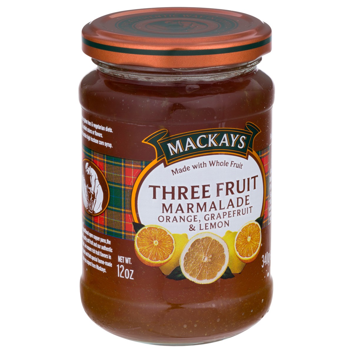 slide 10 of 12, Mackays Three Fruit Marmalade 12 oz, 12 oz
