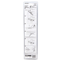 slide 3 of 5, Hillman Black Tube Door Closer, 10-1/2", 1 ct