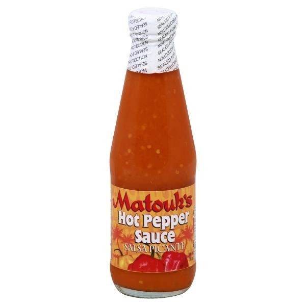 slide 1 of 7, Matouk's Hot Pepper Sauce, 10 fl oz