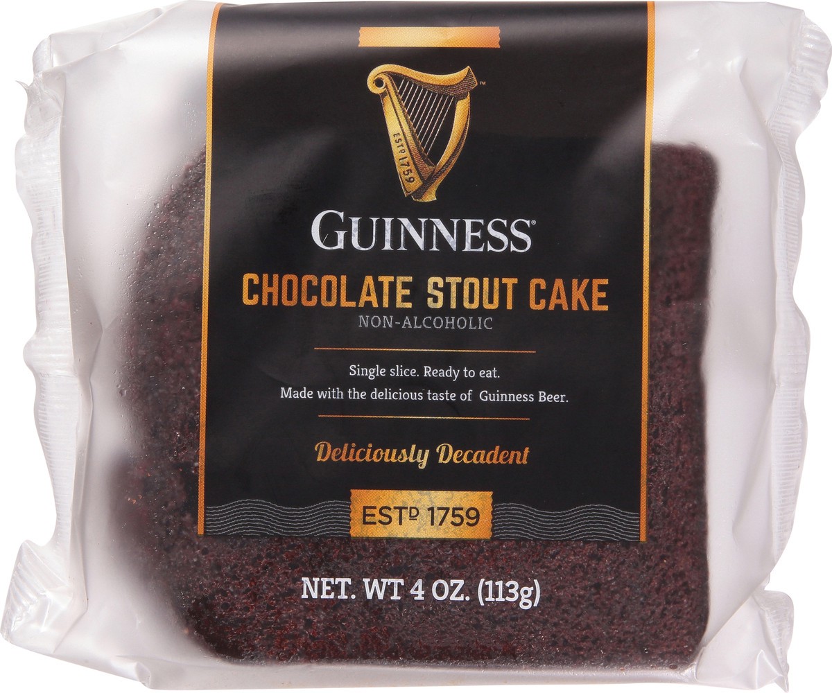 slide 6 of 9, Guinness Stout Chocolate Cake Sliced - 4 OZ, 4 oz