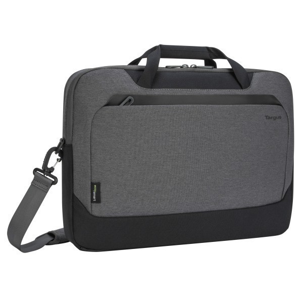 slide 3 of 8, Targus Cypress Ecosmart Briefcase With 15.6" Laptop Pocket, Light Gray, 1 ct