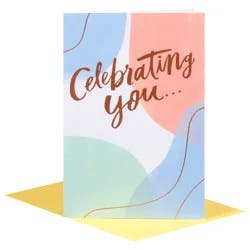 American Greetings Celebrating You Greeting Card 1 ea