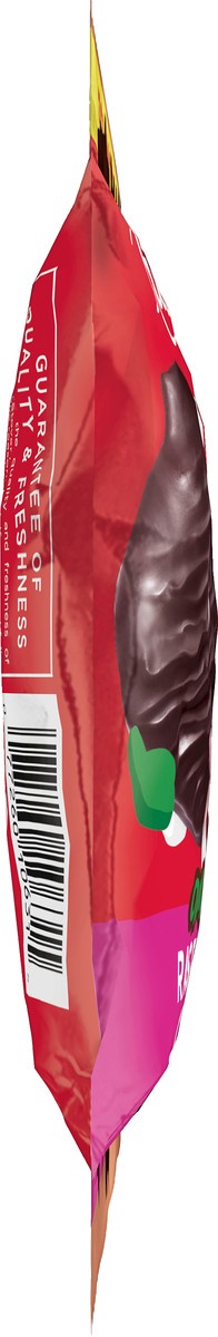 slide 8 of 8, RUSSELL STOVER Chistmas Dark Chocolate Raspberry Crème Ornament, 1.3 oz., 1.3 oz