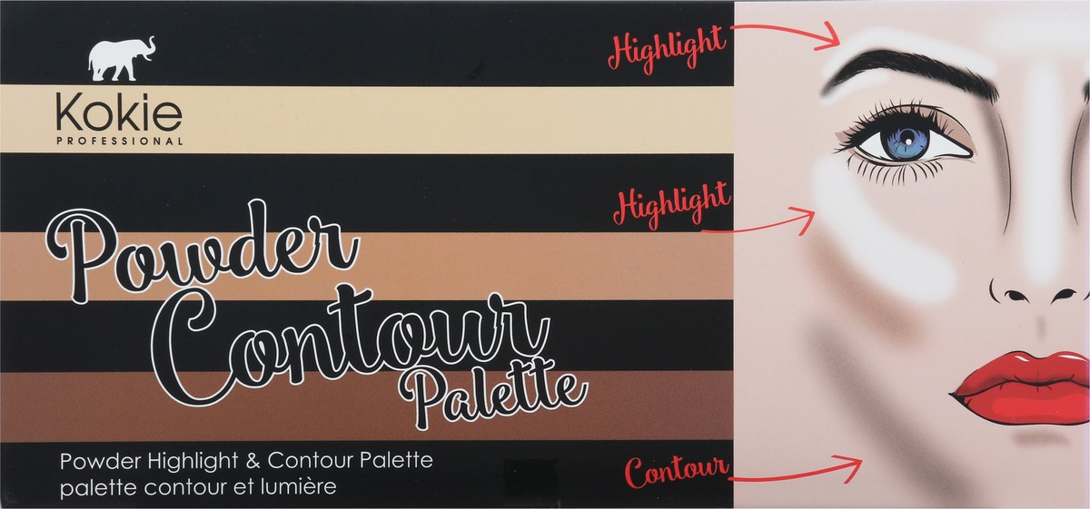 slide 1 of 12, Kokie Deep/Dark CP863 Powder Contour Palette 1 ea, 1 ea