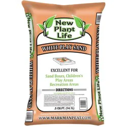 New Plant Life White Play Sand, .5 cu. ft.