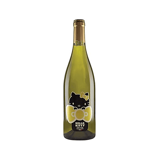 slide 1 of 1, Hello Kitty Pinot Blanco, 750 ml