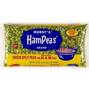 slide 1 of 1, Hurst's Green Split Pea with Ham, 20 oz