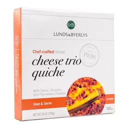Lunds & Byerlys Cheese Trio Quiche