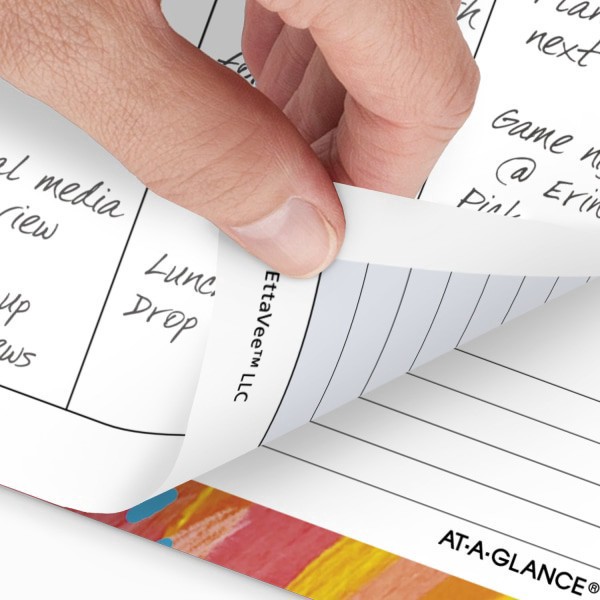 slide 3 of 4, 2025 At-A-Glance Ettavee Monthly Planner Refill, 5-1/2"" X 8-1/2"", Art & Design, January 2025 To December 2025, Ev81-685Y, 1 ct