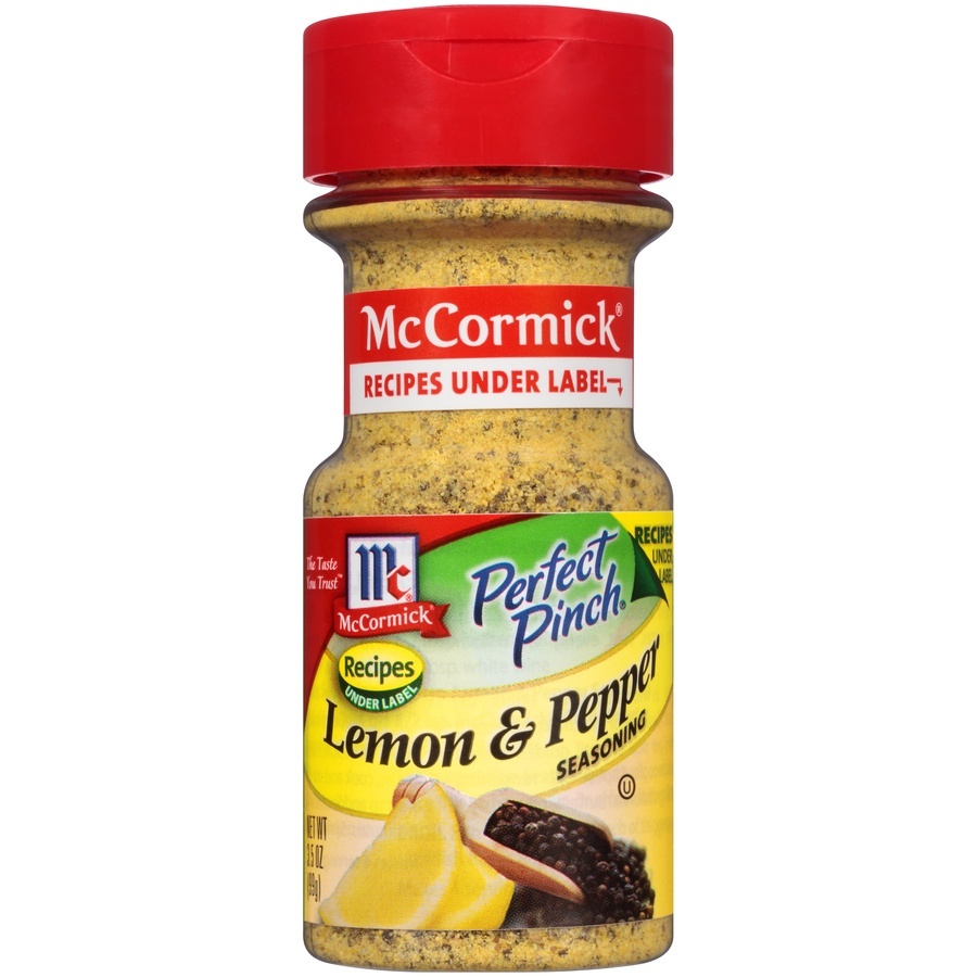 slide 1 of 5, McCormick Perfect Pinch Seasoning Lemon & Pepper, 3.5 oz