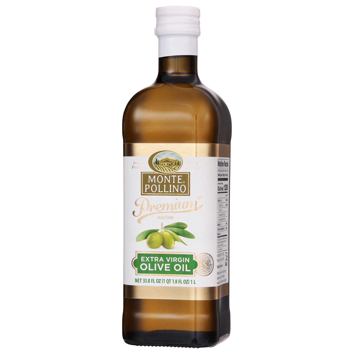 slide 12 of 13, Monte Pollino Extra Virgin Olive Oil 33.8 fl oz, 33.8 fl oz