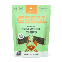 Geem Spicy Korean Seaweed Chips