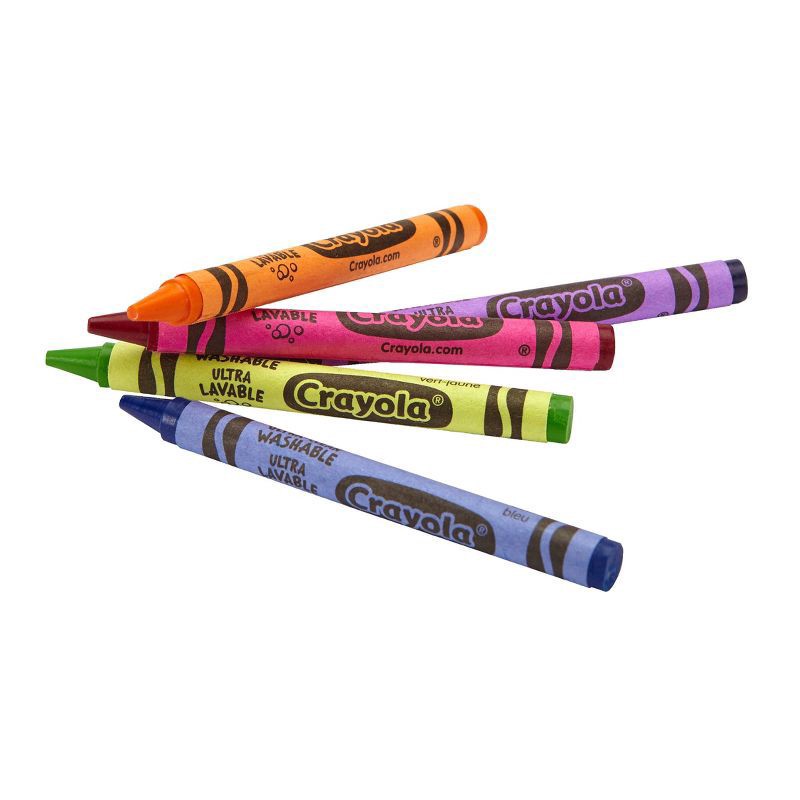 slide 3 of 7, Crayola ColorMax Ultra-Clean Nontoxic Washable Crayons 24 ea, 24 ct