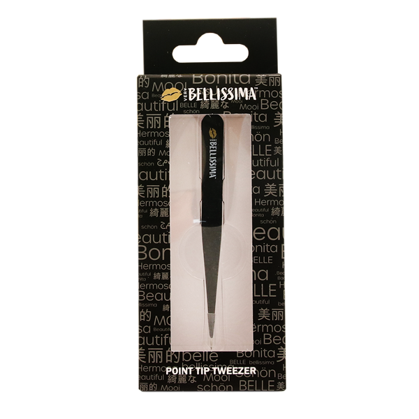 slide 1 of 1, Bellissima Point Tip Tweezer, 1 ct
