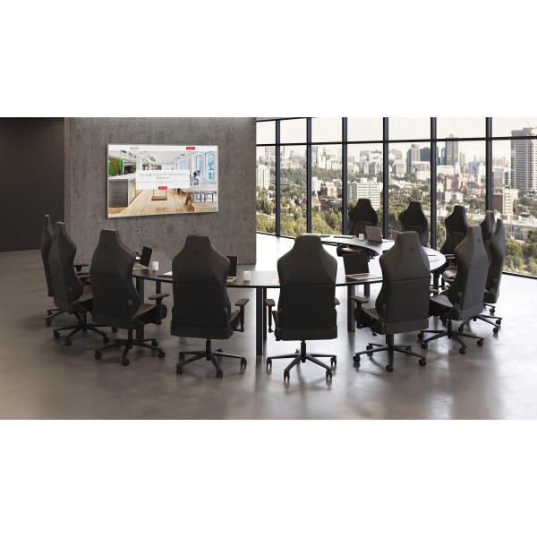 slide 10 of 10, Rs Gaming Vertex Ergonomic Faux Leather High-Back Gaming Chair, Black, Bifma Compliant, 1 ct