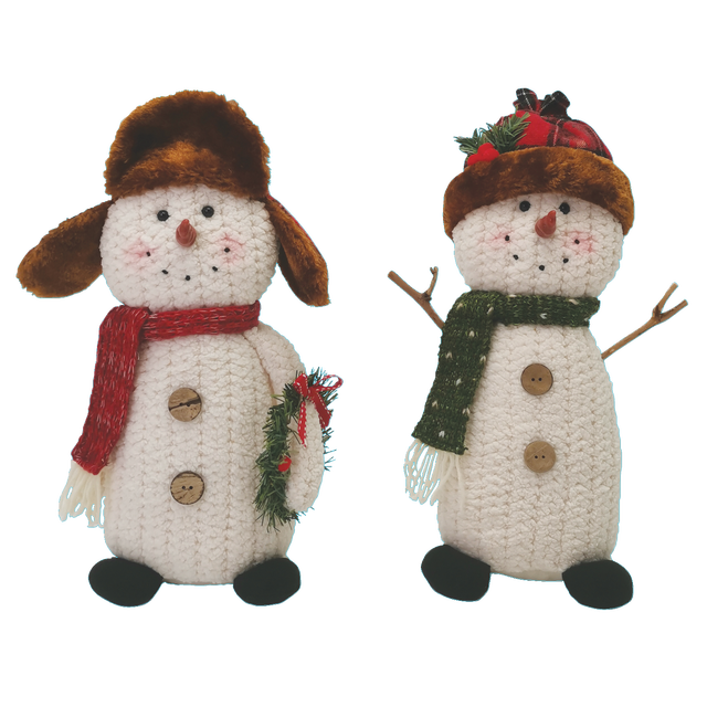 slide 1 of 1, CREATIVE HOME Sitting Snowman, 1 ct