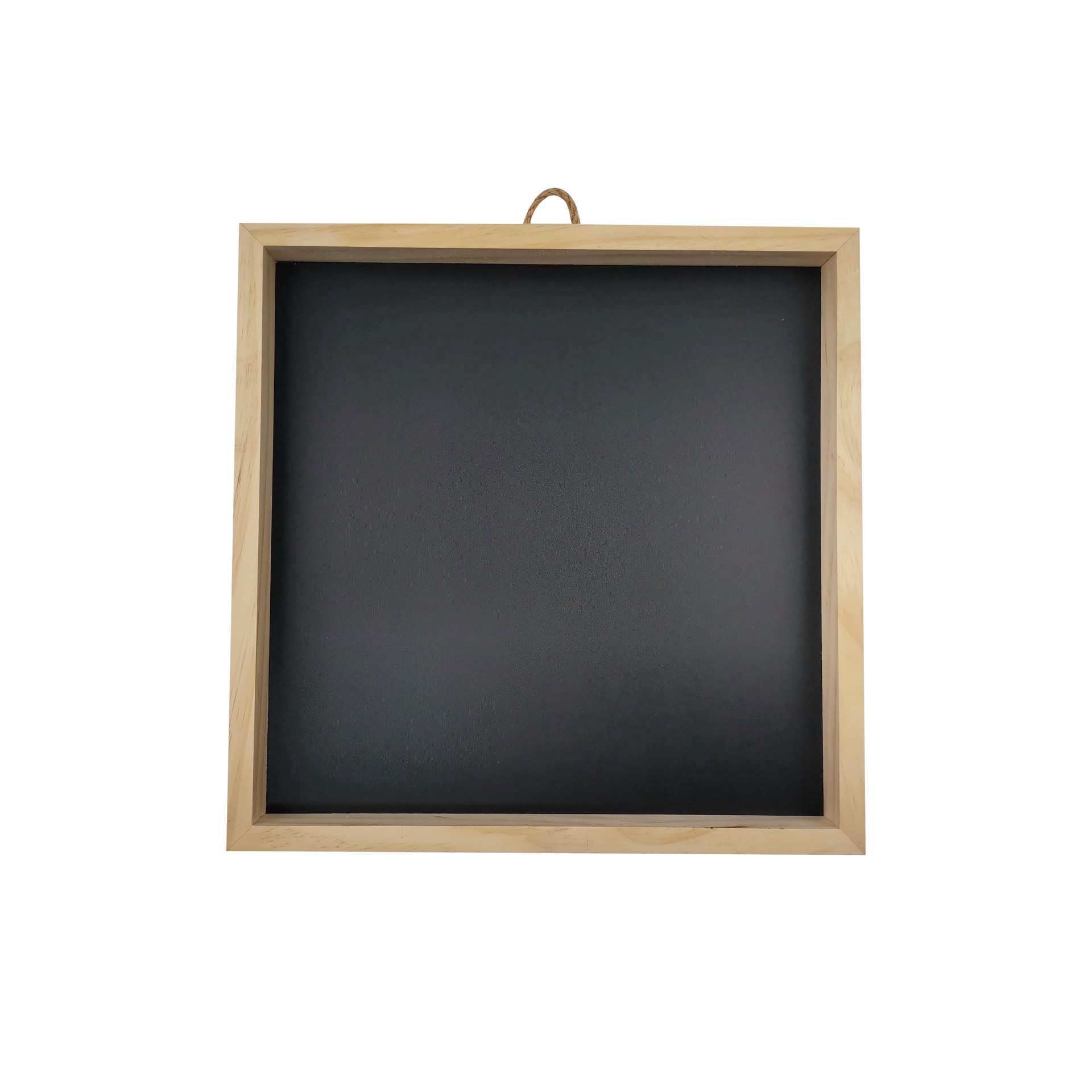 slide 2 of 4, 12" X 12" Framed Pinewood Chalkboard By Make Market, 12 in x 12 in