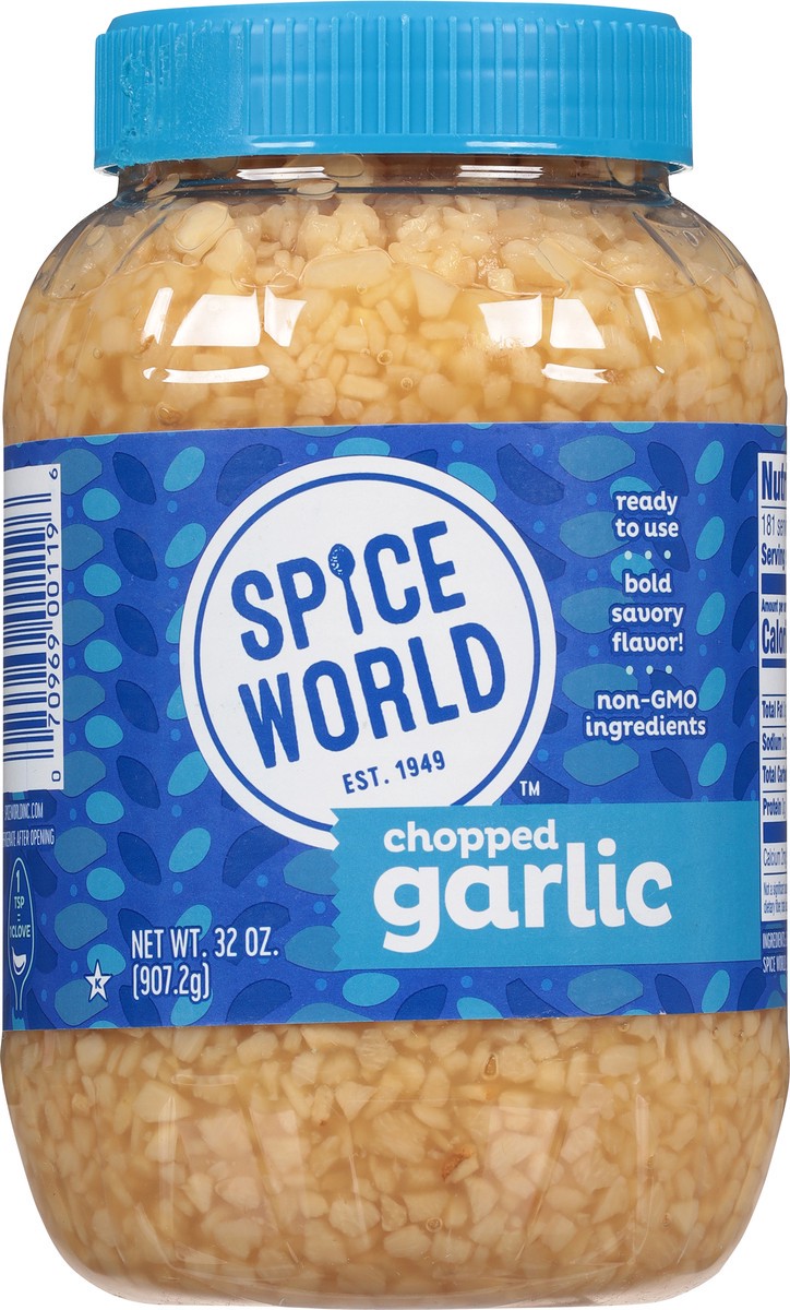 slide 8 of 11, Spice World Chopped Garlic 32 oz, 32 oz