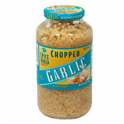 slide 1 of 11, Spice World Chopped Garlic 32 oz, 32 oz