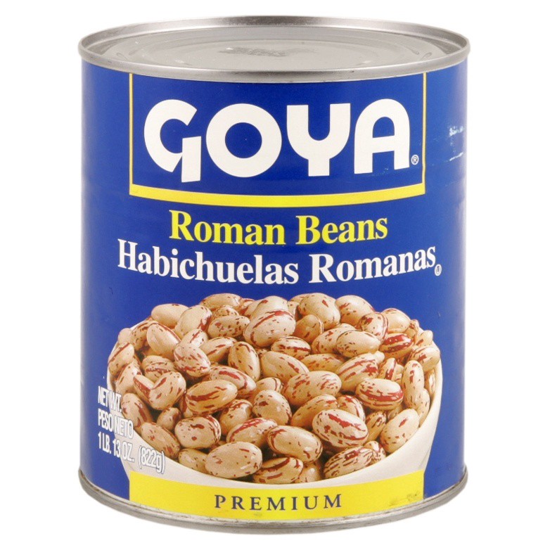 slide 1 of 2, Goya Roman Beans, 29 oz