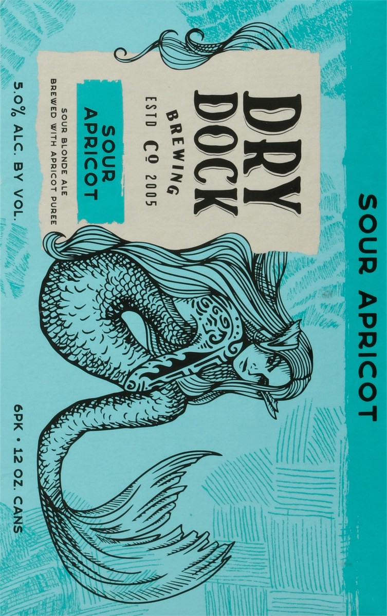 slide 7 of 8, Dry Dock Brewing Co Tropical Sour Beer 6 - 12 fl oz Cans, 6 ct