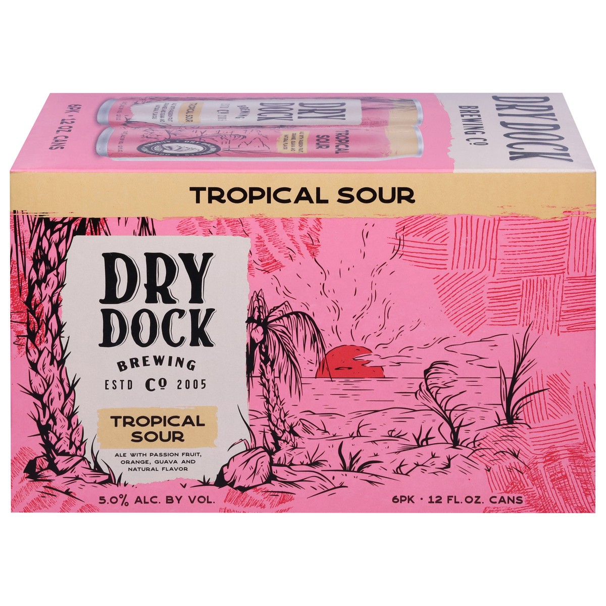 slide 1 of 8, Dry Dock Brewing Co Tropical Sour Beer 6 - 12 fl oz Cans, 6 ct