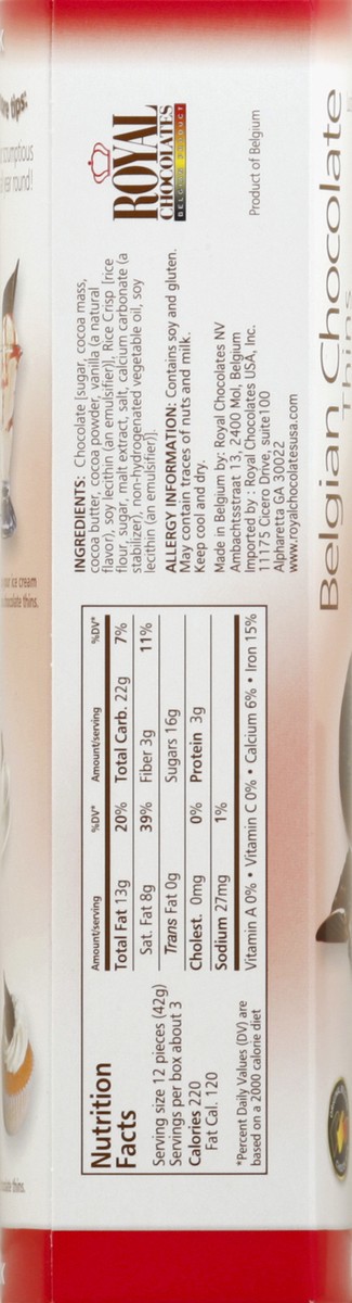 slide 2 of 4, Royal Chocolates Dark Chocolate 4.4 oz, 4.4 oz