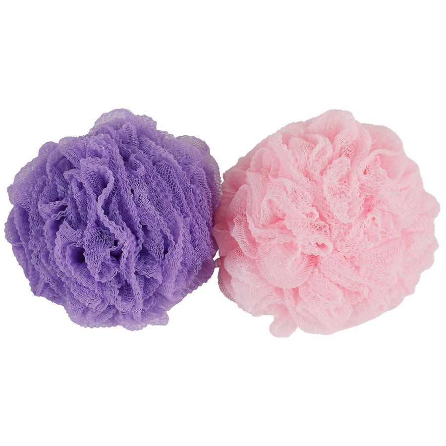 slide 3 of 3, Walgreens Exfoliating Mesh Bath Sponge, 1 ct