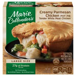 Marie Callender's Creamy Parmesan Chicken Pot Pie, Frozen Meal, 15 oz.