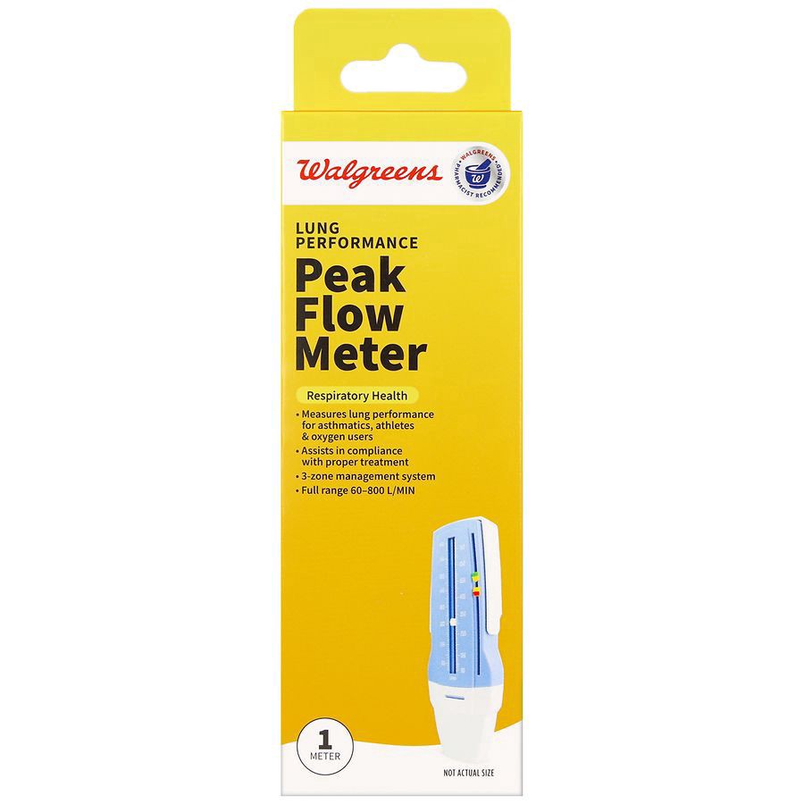 slide 5 of 5, Walgreens Lung Performance Peak Flow Meter, 1 ct