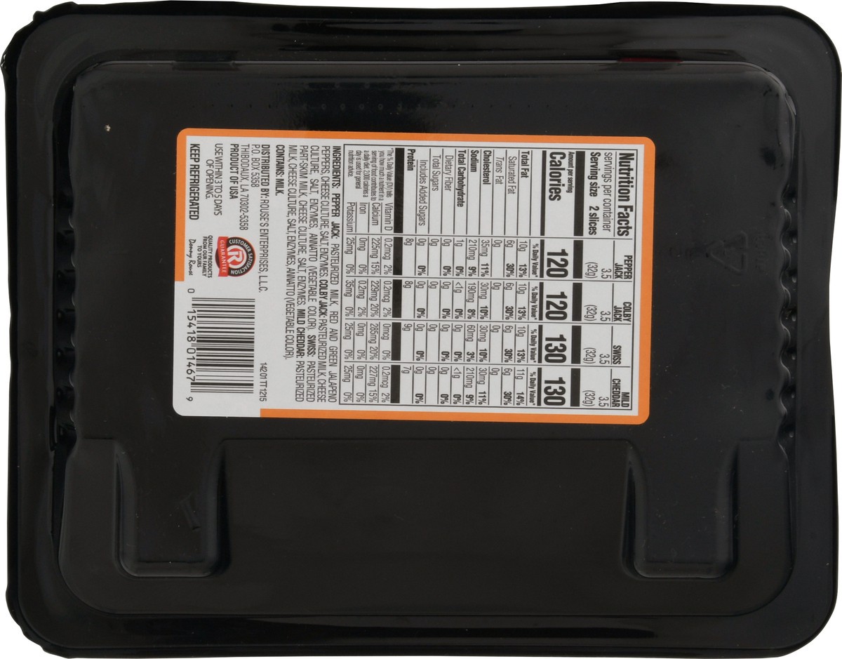 slide 11 of 12, Rouses Markets Party Tray Sliced Cheeses 16 oz, 16 oz